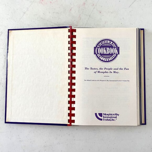 Memphis in May Cookbook 1989 Volume One Southern Food Recipes Tennessee - Picture 5 of 9